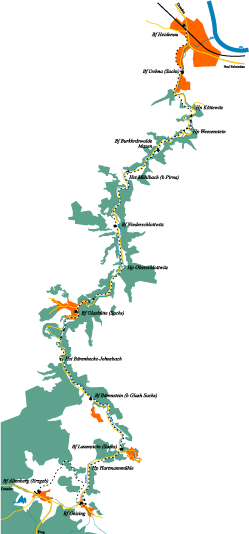 �bersichtskarte M�glitztalbahn